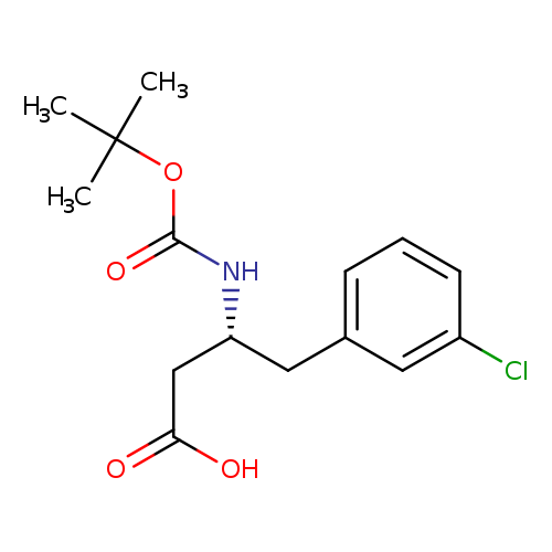 BOC-(R)-3-AMINO-4-(3-CHLORO-PHENYL)-BUTYRIC ACID
