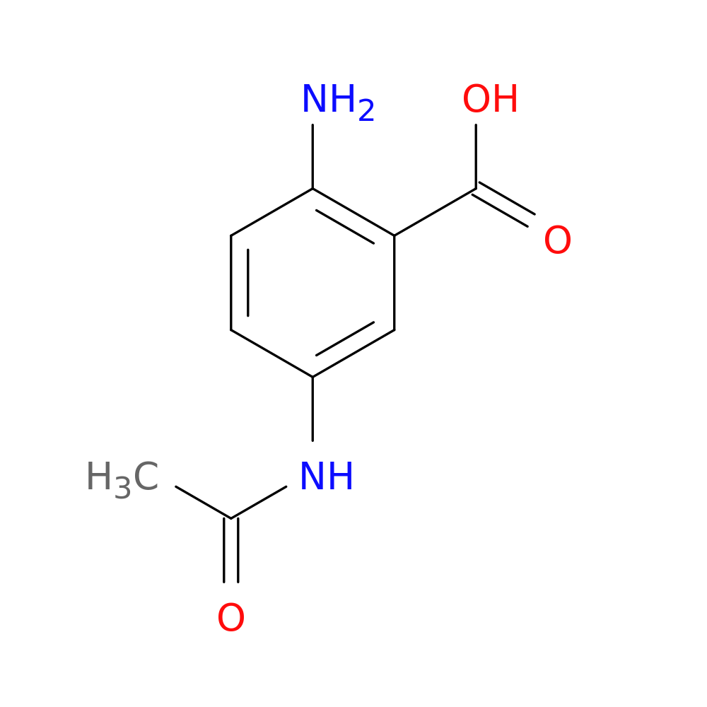 5-Acetamido-2-aminobenzoic acid