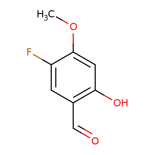 5-fluoro-2-hydroxy-4-methoxybenzaldehyde