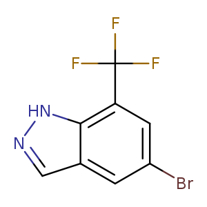 5-Bromo-7-(trifluoromethyl)-1H-indazole