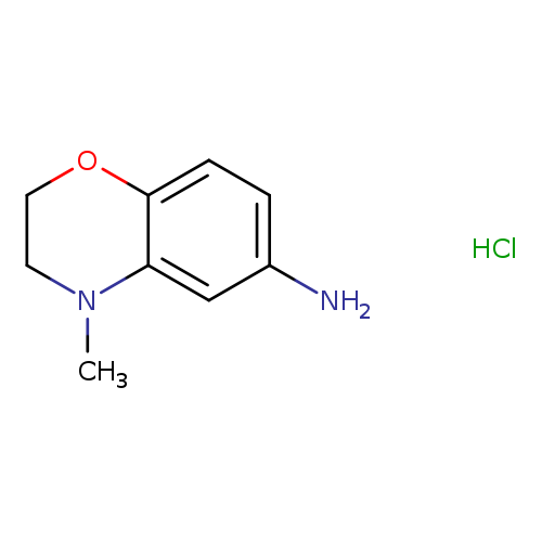 4-methyl-3,4-dihydro-2H-1,4-benzoxazin-6-aminehydrochloride