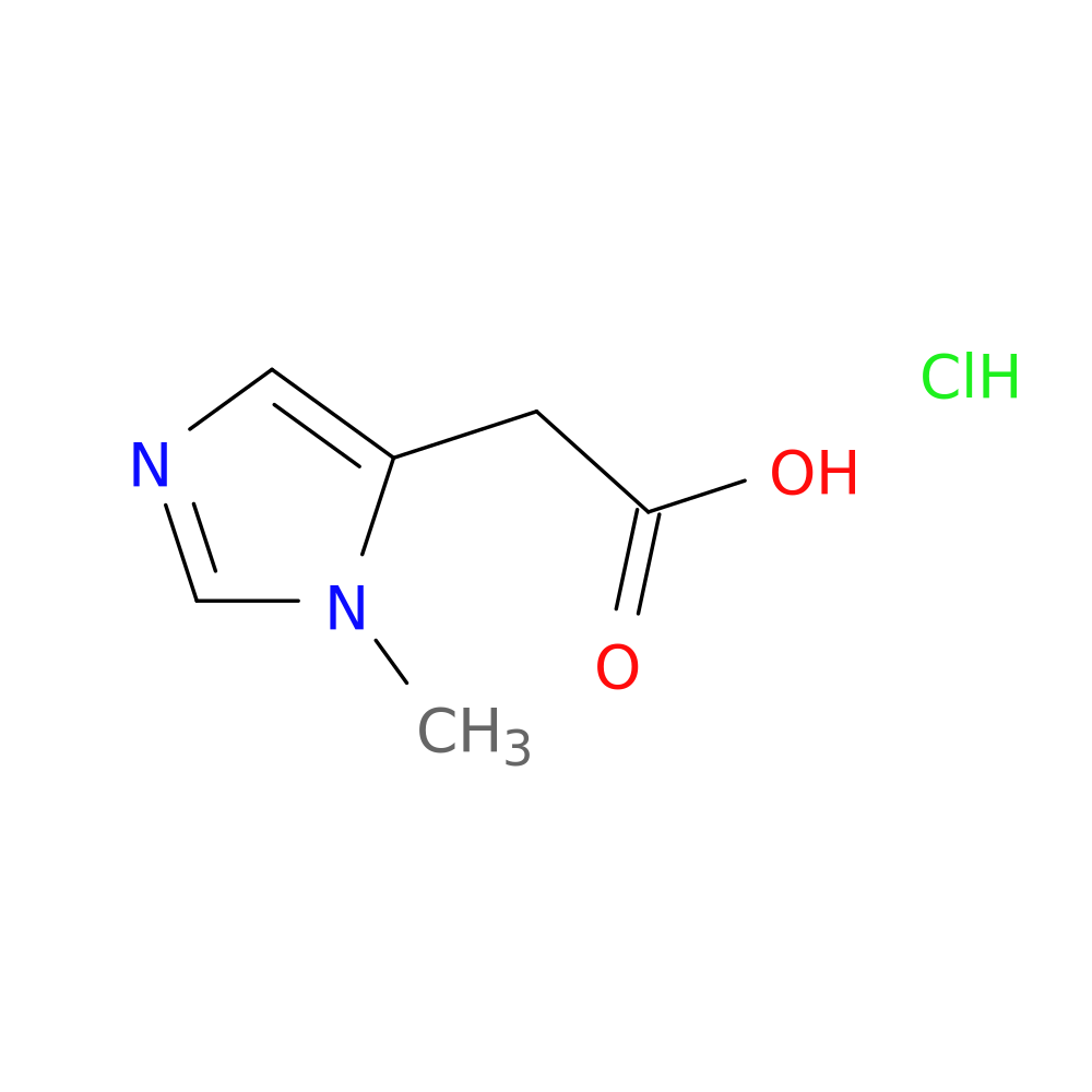 2-(1-Methyl-1H-imidazol-5-yl)acetic acid hydrochloride