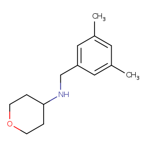 N-[(3,5-Dimethylphenyl)methyl]oxan-4-amine