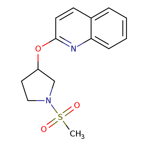 2-[(1-methanesulfonylpyrrolidin-3-yl)oxy]quinoline