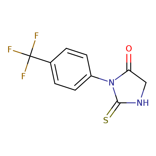 2-sulfanylidene-3-[4-(trifluoromethyl)phenyl]imidazolidin-4-one