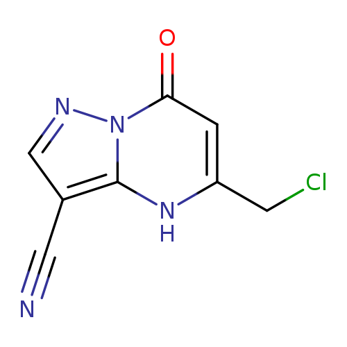 5-(Chloromethyl)-7-oxo-4,7-dihydropyrazolo[1,5-a]pyrimidine-3-carbonitrile