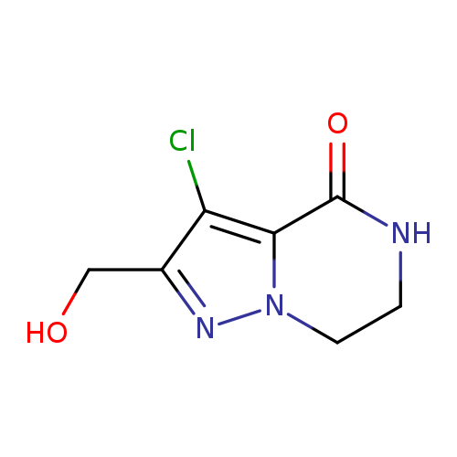 Pyrazolo[1,5-a]pyrazin-4(5H)-one, 3-chloro-6,7-dihydro-2-(hydroxymethyl)-