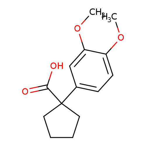 1-(3,4-Dimethoxyphenyl)cyclopentanecarboxylic acid
