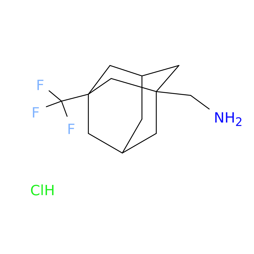 [3-(trifluoromethyl)adamantan-1-yl]methanamine hydrochloride