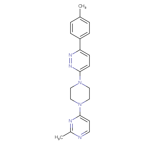 3-(4-methylphenyl)-6-[4-(2-methylpyrimidin-4-yl)piperazin-1-yl]pyridazine