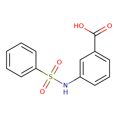 3-Benzenesulfonylaminobenzoic acid
