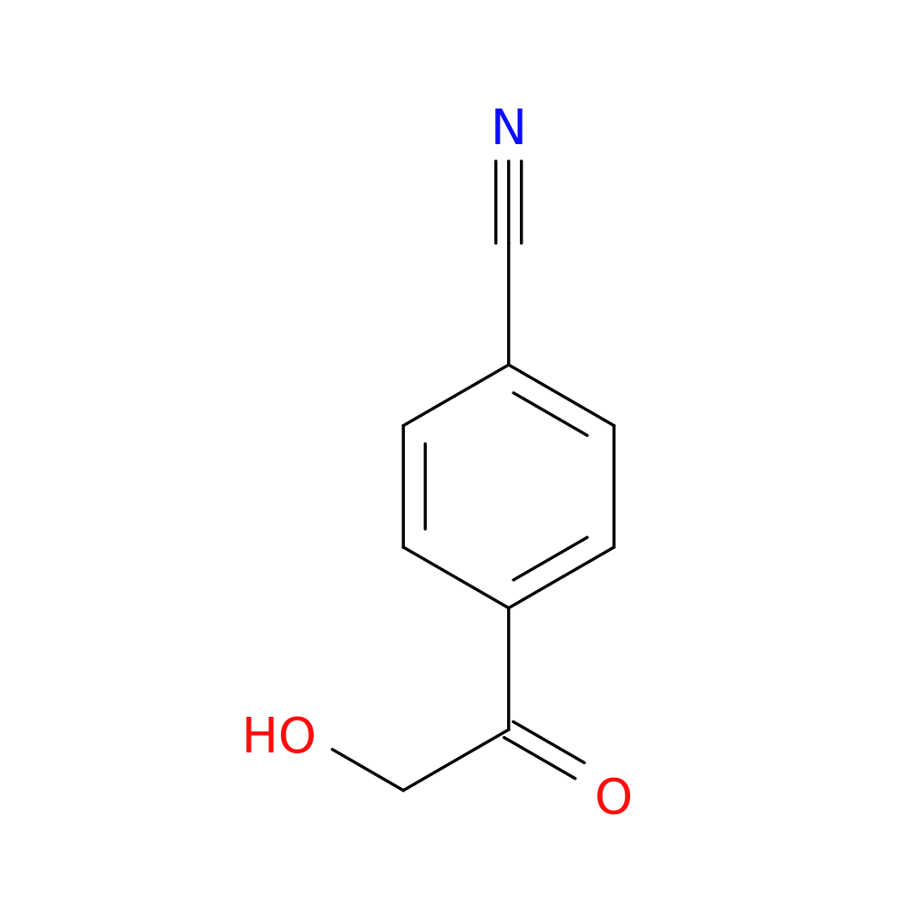 4-(2-Hydroxyacetyl)benzonitrile