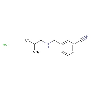 3-{[(2-methylpropyl)amino]methyl}benzonitrile hydrochloride