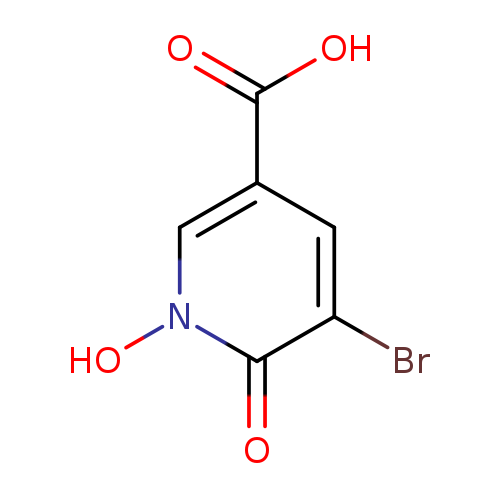 5-bromo-1-hydroxy-6-oxo-1,6-dihydropyridine-3-carboxylicacid