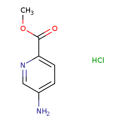 2-Pyridinecarboxylic acid, 5-amino-, methyl ester, hydrochloride (1:1)