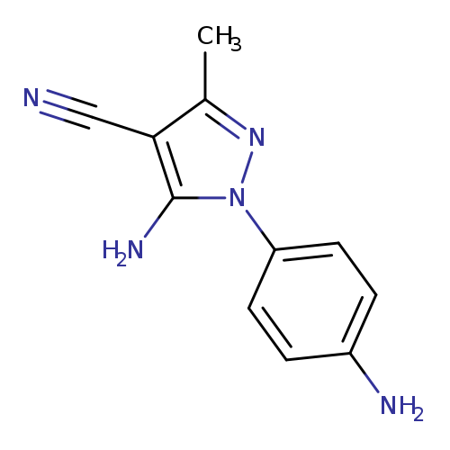 5-Amino-1-(4-Aminophenyl)-3-methylpyrazole-4-carbonitrile