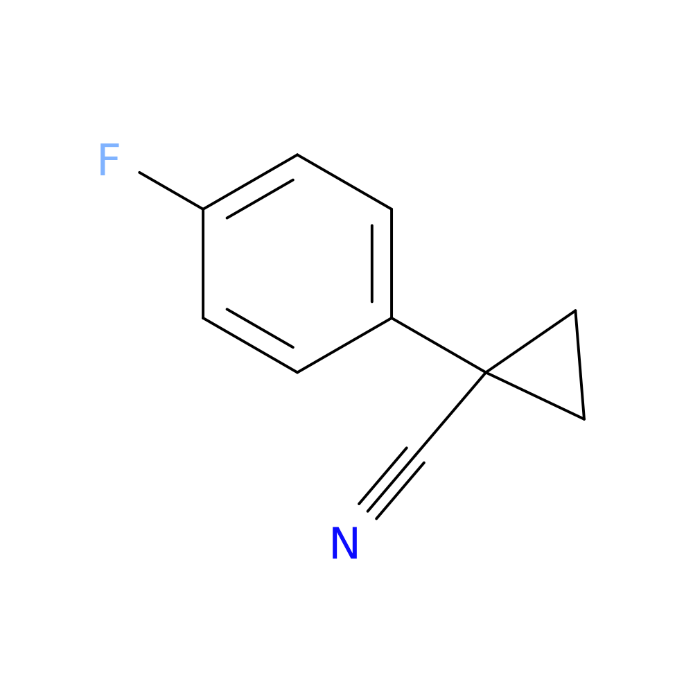 1-(4-Fluorophenyl)cyclopropanecarbonitrile