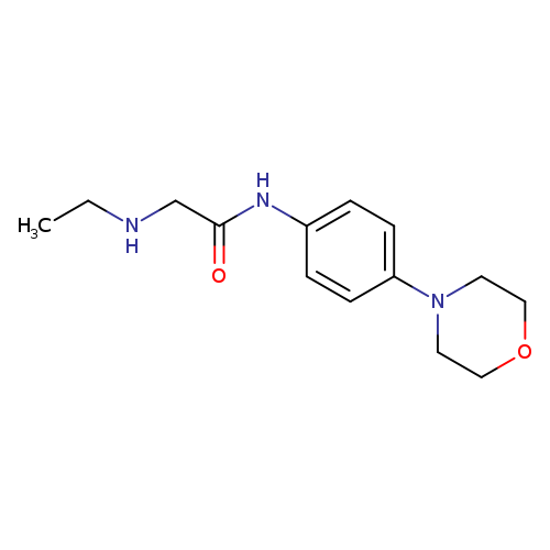 2-(ethylamino)-N-[4-(morpholin-4-yl)phenyl]acetamide