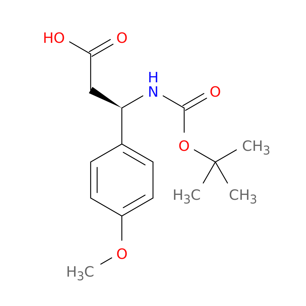 Boc-(r)-3-amino-3-(4-methoxy-phenyl)-propionic acid