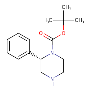 1-Piperazinecarboxylic acid, 2-phenyl-, 1,1-dimethylethyl ester, (2S)-