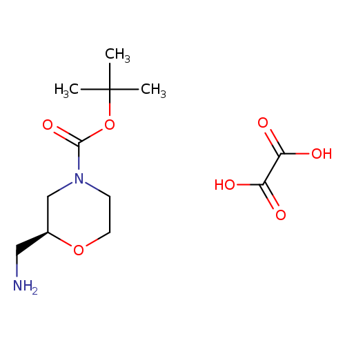 (S)-tert-Butyl 2-(aminomethyl)morpholine-4-carboxylate oxalate