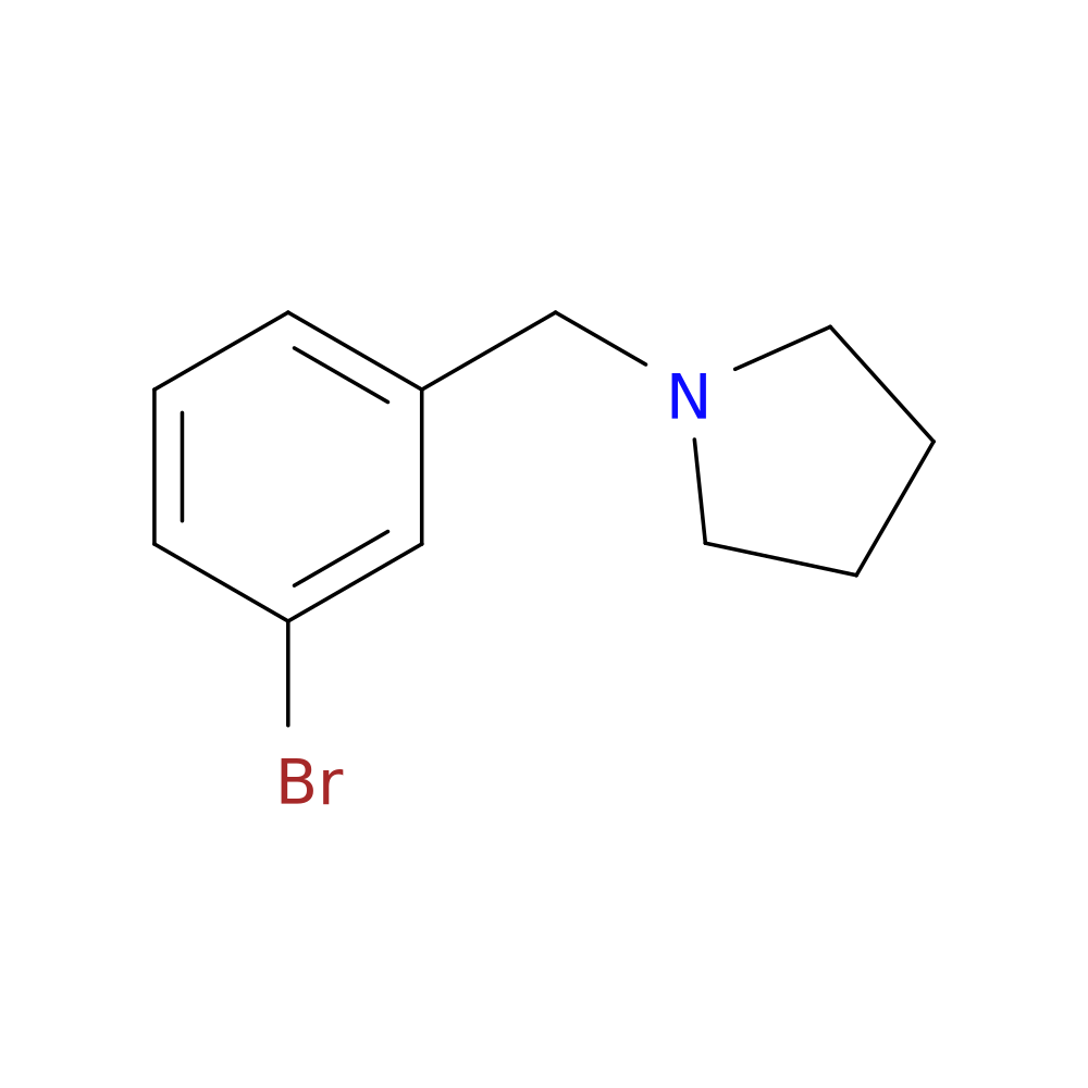 1-(3-Bromobenzyl)pyrrolidine