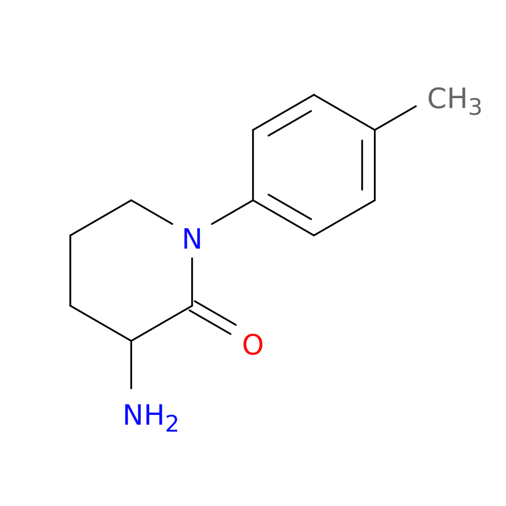 3-Amino-1-(4-methylphenyl)piperidin-2-one