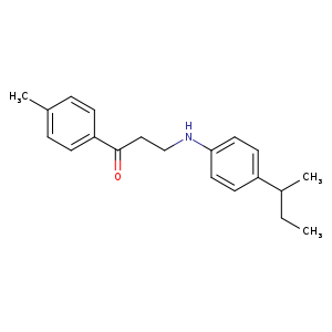 3-{[4-(butan-2-yl)phenyl]amino}-1-(4-methylphenyl)propan-1-one