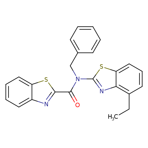 N-benzyl-N-(4-ethyl-1,3-benzothiazol-2-yl)-1,3-benzothiazole-2-carboxamide
