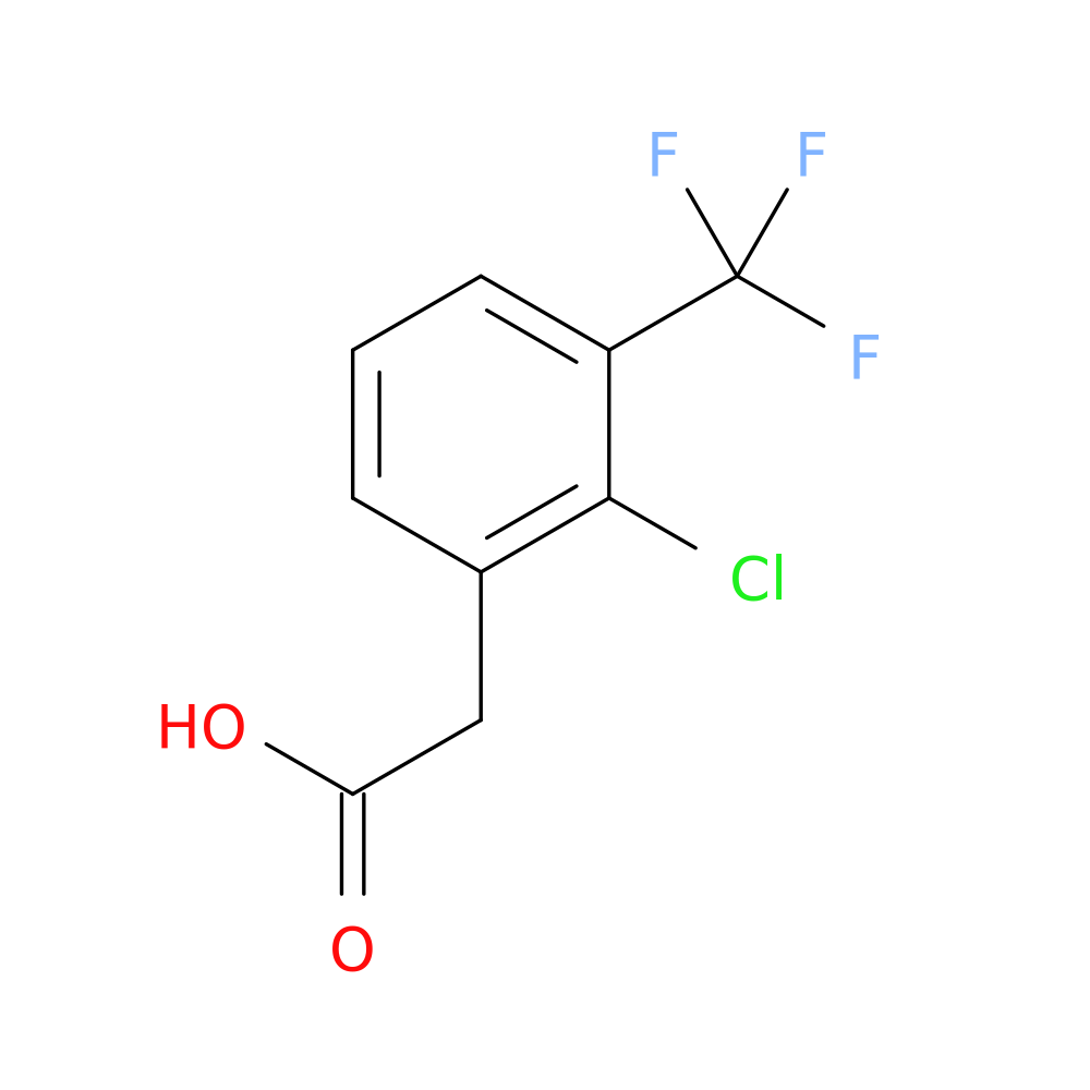 2-(2-Chloro-3-(trifluoromethyl)phenyl)acetic acid
