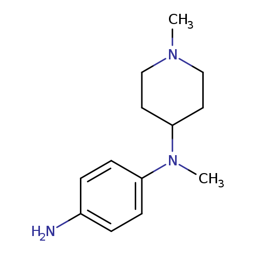 N-methyl-N-(1-methylpiperidin-4-yl)benzene-1,4-diamine