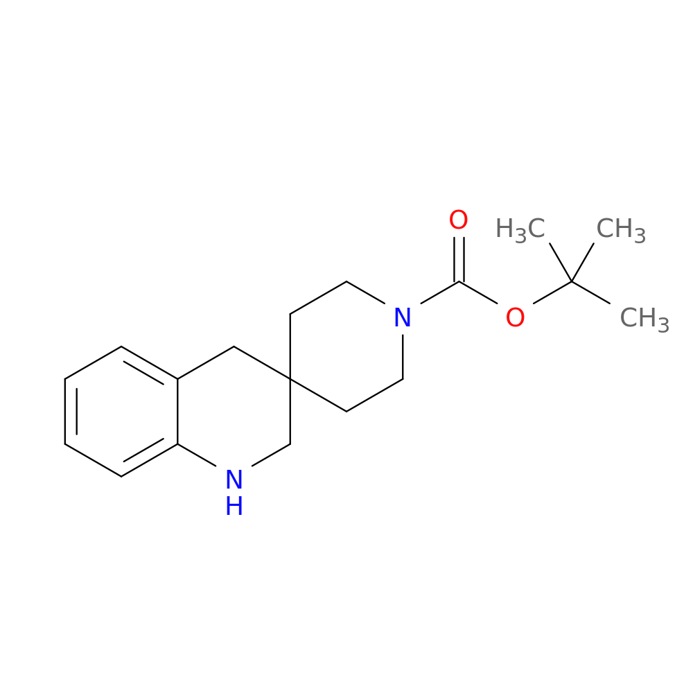 tert-Butyl 2',4'-dihydro-1'H-spiro[piperidine-4,3'-quinoline]-1-carboxylate