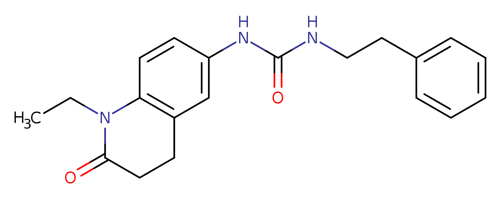 3-(1-ethyl-2-oxo-1,2,3,4-tetrahydroquinolin-6-yl)-1-(2-phenylethyl)urea