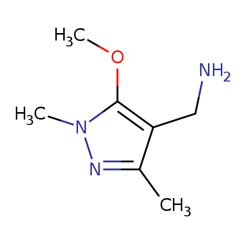 (5-Methoxy-1,3-dimethyl-1h-pyrazol-4-yl)methanamine