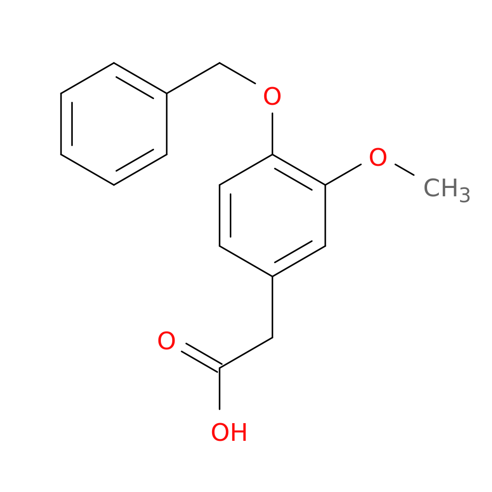4-Benzyloxy-3-methoxyphenylacetic acid