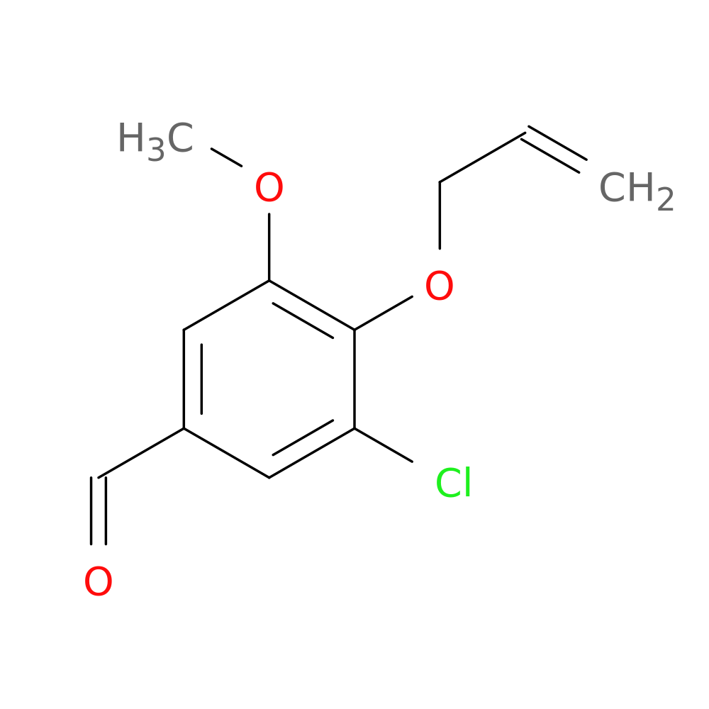 4-(allyloxy)-3-chloro-5-methoxybenzaldehyde