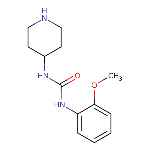 3-(2-methoxyphenyl)-1-(piperidin-4-yl)urea