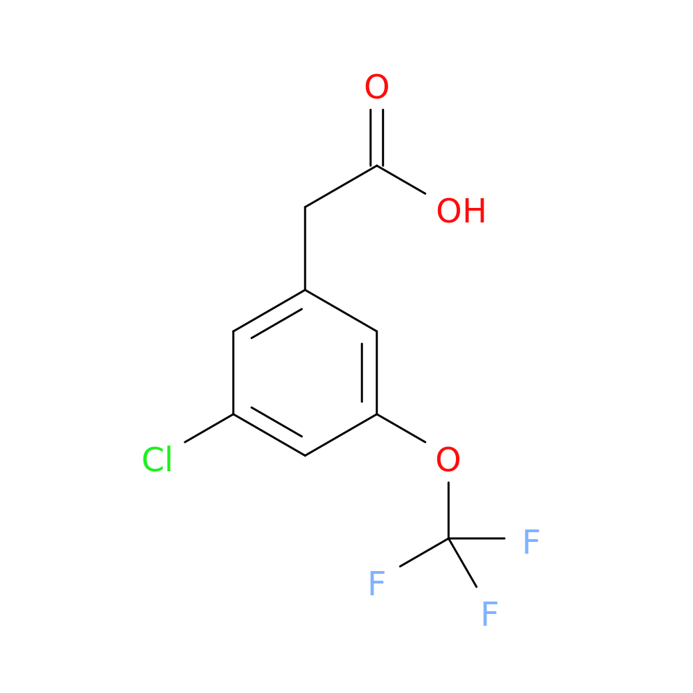 2-(3-Chloro-5-(trifluoromethoxy)phenyl)acetic acid