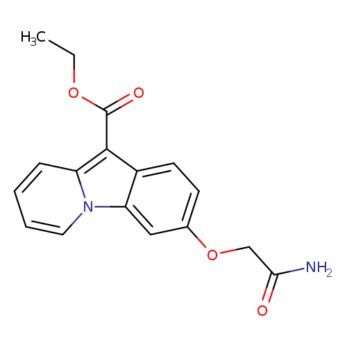 ethyl 3-(carbamoylmethoxy)pyrido[1,2-a]indole-10-carboxylate