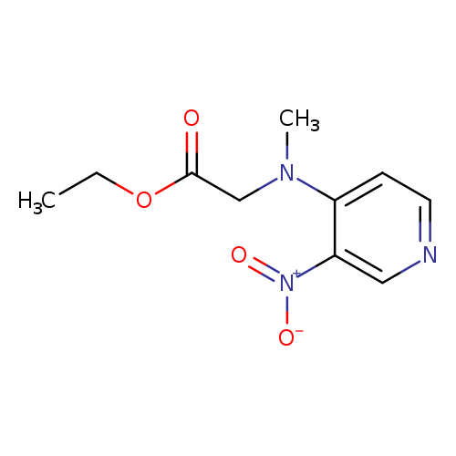 ethyl 2-[methyl(3-nitropyridin-4-yl)amino]acetate