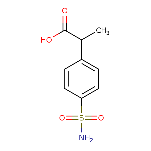 2-(4-Sulfamoylphenyl)propanoic acid