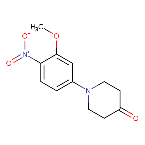 1-(3-Methoxy-4-nitrophenyl)piperidin-4-one