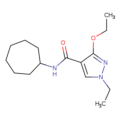 N-cycloheptyl-3-ethoxy-1-ethyl-1H-pyrazole-4-carboxamide