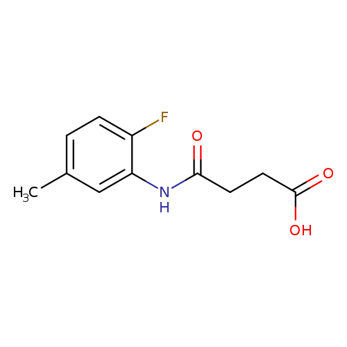 4-[(2-Fluoro-5-methylphenyl)amino]-4-oxobutanoic acid