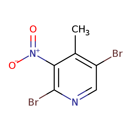 2,5-Dibromo-4-methyl-3-nitropyridine