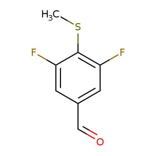 Benzaldehyde, 3,5-difluoro-4-(methylthio)-