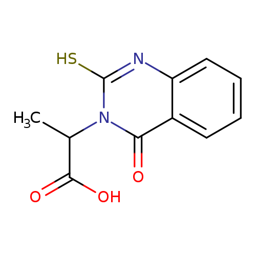 2-(2-Mercapto-4-oxoquinazolin-3(4h)-yl)propanoic acid