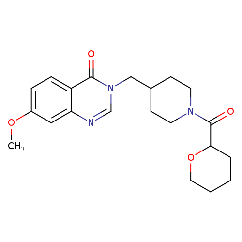 7-methoxy-3-{[1-(oxane-2-carbonyl)piperidin-4-yl]methyl}-3,4-dihydroquinazolin-4-one