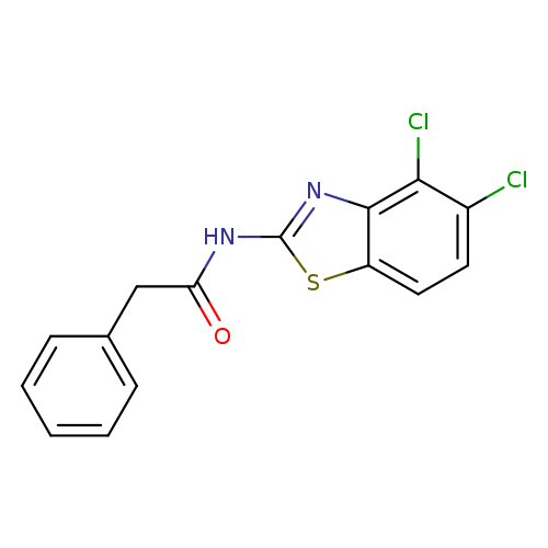 N-(4,5-dichloro-1,3-benzothiazol-2-yl)-2-phenylacetamide