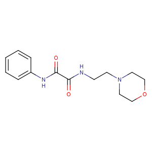 N-[2-(morpholin-4-yl)ethyl]-N'-phenylethanediamide